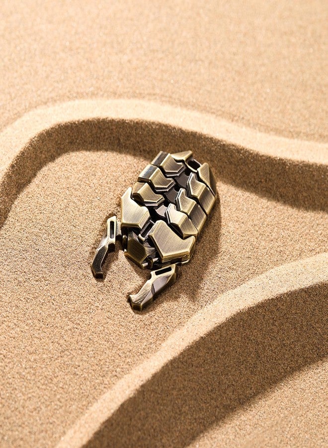 HAMMERSMITH Metal Scarabs Fidget Toy - Premium Fidget Toy for Adults, Perfect for Stress Relief and Focus, Unique Egyptian-Inspired Design - Image 2